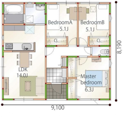 ���̑��@�v������@�Ԏ��@3LDK�@�����ʐ�22�؁@�����{�̉��i�@�ō���1428���~�i����p�A�t�эH����p�͕ʓr�K�v�ł��B�j